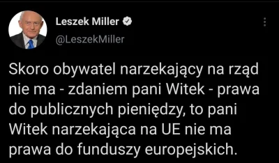 CipakKrulRzycia - #miller #bekazpisu #polityka #dotacje #uniaeuropejska #polska 
#wi...