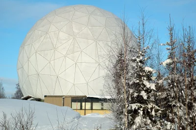 Soso- - Finlandia najwyraźniej lubi ukrywać swoje teleskopy #codziennyradioteleskop