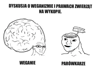 e.....r - ALE KOZAK, ZJADŁ BURGERA PRZED WEGANAMI, ALE IM #!$%@?Ł BRAWO HAHA