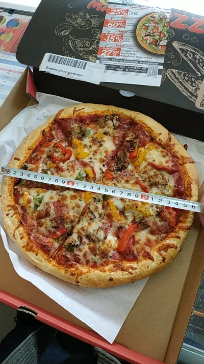 blackbird - @raz_i2: stanowczo odradzam maxi pizze, tak u nich wyglądają pizze 30cm