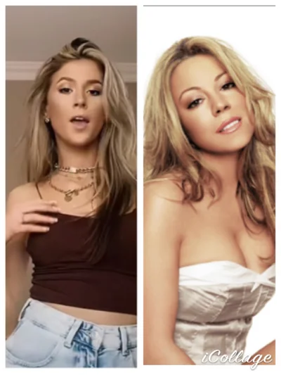 AndzejGolara - #roksanawegiel wyglada jak młoda Mariah Carey #rozowepaski #oswiadczen...