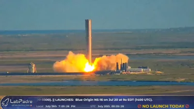 Manah - Static fire boostera odbyty.
#spacex