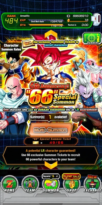 grubY_0936 - #dokkanbattle Miraski czy tyle tych ticketow powinno być czy farmic je??...