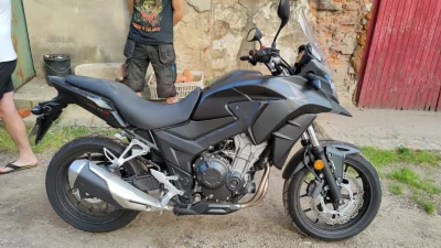 Jordas - @ziel85: Proszę bardzo :) CB500X z 2017r i nalotem 840km, faktem jest że po ...