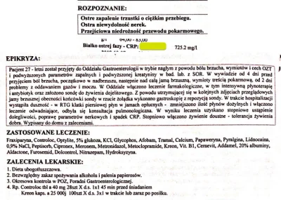 Veuch - > Napiszesz coś więcej? Hospitalizacja, jeśli tak to jak długa, leczenie, obj...