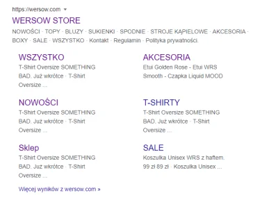 sq22 - W moim sklepie opartym na Shoplo mam opis sklepu w wyszukiwarce google w 2 lin...