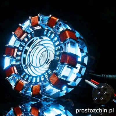 Prostozchin - Lampka Serce Iron Man Reactor do samodzielnego składania DIY ~90 zł

...