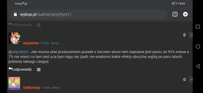 s.....1 - @Boban1992: A co jest logicznego w tej całej sytuacji? Dzisiaj typ porównał...