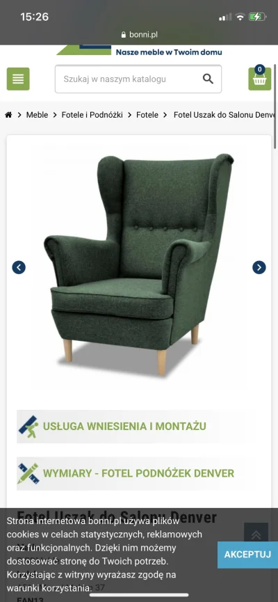 M.....u - Fotelem być muszę bo się uduszę! 
https://bonni.pl/fotele/113-425-fotel-usz...