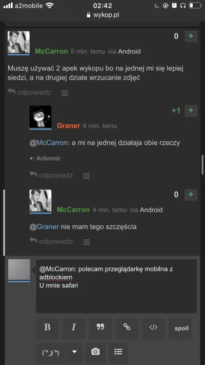 p.....e - @McCarron: wrzucam swoją odpowiedz bo usunąłeś wpis