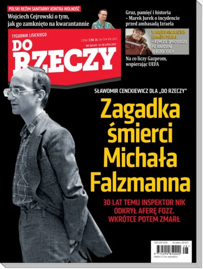 n.....m - Michał Falzmann był kontrolerem NIK-u, który dążył do wyjaśnienia Afery FOZ...