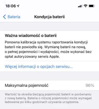slynny_programista - Applemirki, komunikat o nieudanej rekalibracji baterii pojawił m...