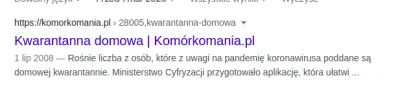 edek-ecki - > dałem Googla kiedyś aplikacji kwarantanna. Pierwsze zmianki o aplikacji...