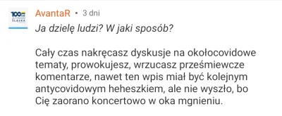 Krupier - @AvantaR: ale to ja dzielę ludzi, co nie? ( ͡° ͜ʖ ͡° )つ──☆*:・ﾟ