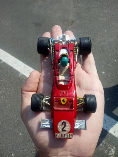 jaxonxst - Nowy zakup <3 Ferrari 312 B2 made in Italy (｡◕‿‿◕｡)

#f1 #ferrari #zabawki