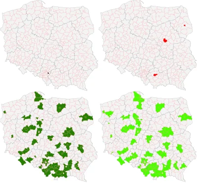 koostosh - Mapka zaczynając od najliczniejszych powiatów