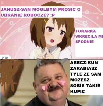 senkjuseba - #konkursnanajbardziejgownianymemzjanuszem #januszalfa #heheszki #anime