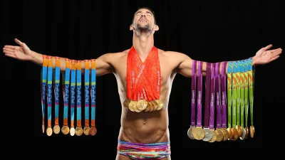Creativesense - @tyrytyty: Michael Phelps