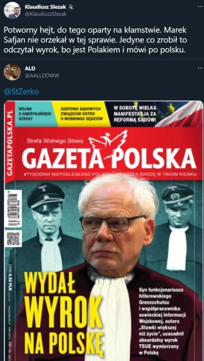 FlasH - Prawdziwie polska i katolicka gazeta kłamie, żeby oczernić rodaka, który odni...