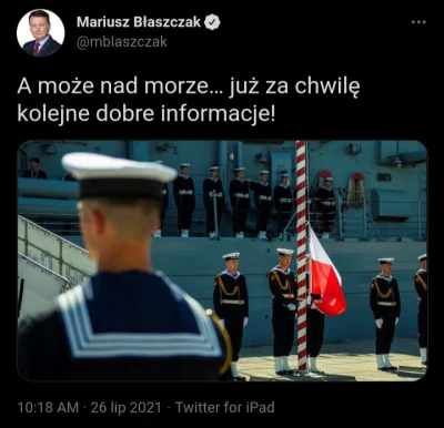 Dodwizo - Szykuje się coś u Mariusza
https://mobile.twitter.com/mblaszczak/status/14...