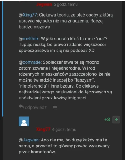 Jegwan - @hadrian3: Zdaniem neuropy nie ma znaczenia czy facet uprawia seks z kobietą...