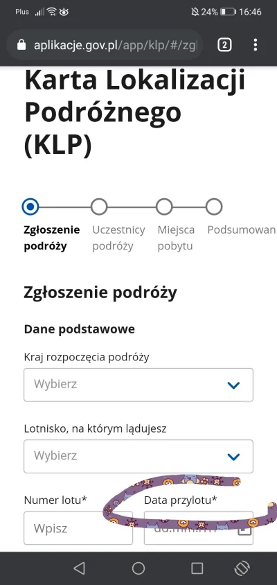 alxnr - Pomoże mi ktoś? Jaką datę należy tu wpisać? Datę wylotu z Bolzki czy przylotu...