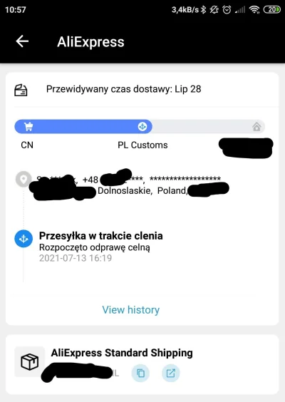 stassma - Da się sprawdzić co jest pod ******* w adresie wysyłki? Chciałem przesyłkę ...