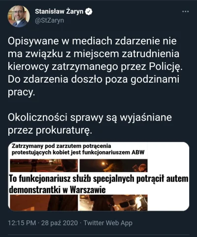 Dambibi - Przypominam, co miał do powiedzenia na temat zdarzenia Rzecznik Ministra-Ko...