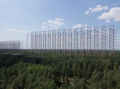 BozenaMal - Oko Moskwy, radziecki radar z czasów zimnej wojny, zlokalizowany w pobliż...