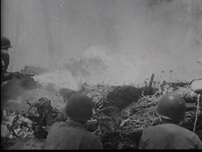 myrmekochoria - Japoński granat wybucha przed odziałem z miotaczem ognia

#starszez...