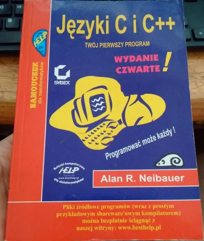 AutismoHarbinger - @biczek: Też ostatnio znalazłem mój 1 podręcznik do nauki programo...
