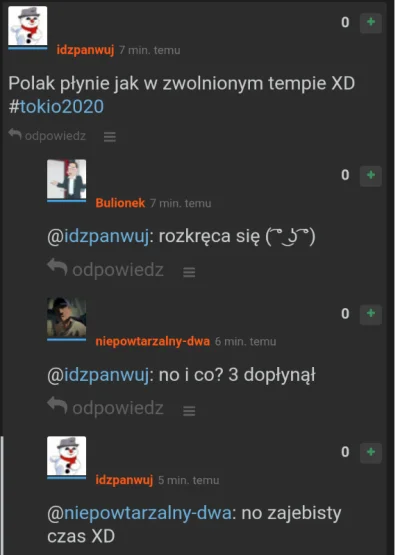 mmm_MMM - Kawęcki kwalifikuje się do półfinału z szóstym czasem
Wykopek:
XDD
#toki...