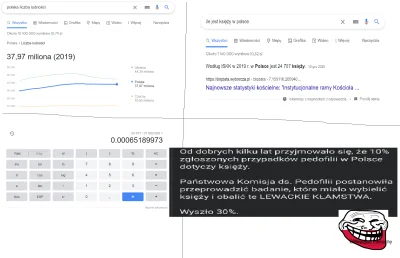 niochland - Ludzi w Polsce jest 37,97 miliona (37 970 000)
Księży w Polsce jest 24 7...