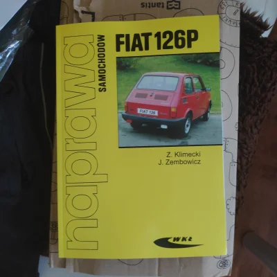 anonimowiec125 - Lektura mojego starego
#ksiazki #motoryzacja #fiat126p