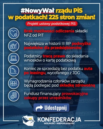 wojtas_mks - Sławomir Mentzen: Wczoraj późnym popołudniem Ministerstwo Finansów opubl...