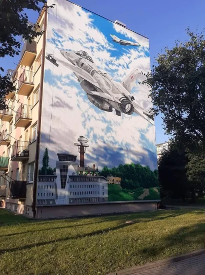 RockyZumaSkye - #aircraftboners #lotnictwo #wojsko #sztuka #mural

Piękny mural z Łas...