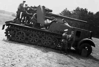 wfyokyga - 8,8 cm FlaK 18 (Sfl.) auf Zugkraftwagen 12t (Sd.Kfz. 8).
#nocneczolgi