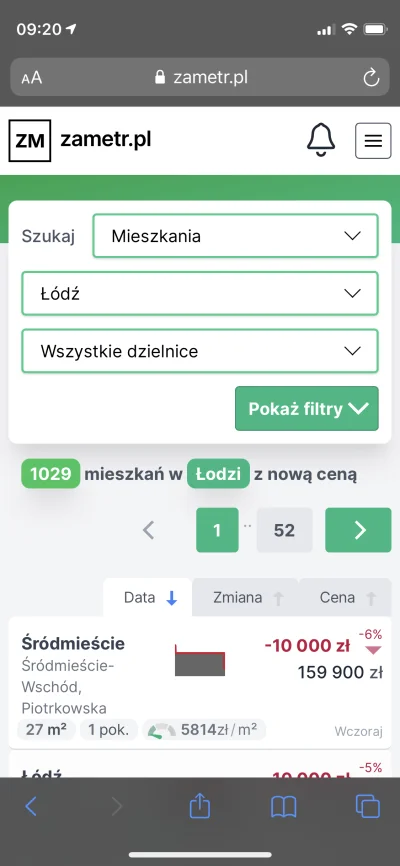 nalogowiec - @zametr: w widoku mobilnym nie ma tej informacji, a przynajmniej ja jej ...