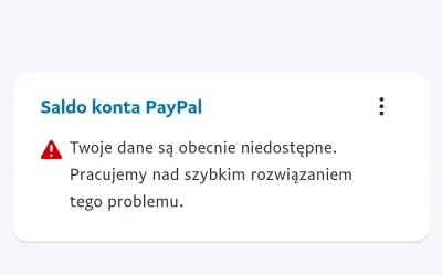 irastaman - Czemu nie widać w ogóle salda ??? Taki komunikat pokazuje 
#paypal #pieni...