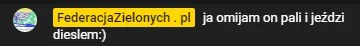 S.....R - On zartuje? Czy jednak ludzie w dieslach źli poza nim, bo on ma ideologiczn...