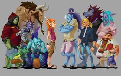 Vegov - W World of Warcraft spotykamy wiele ras. Począwszy od podstawowych ras obu fr...