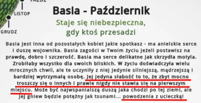 B.....L - Ja #!$%@?, ale jej te facebookowe testy przewidziały przyszłość XD
#katowi...