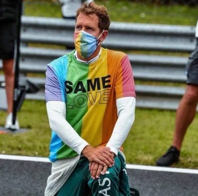 Farezowsky - Sebastian Vettel jednak wezwany do sędziów, za manifestację na koszulce ...