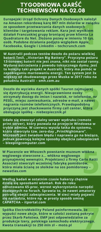 urarthone - Zapraszam na najnowszą #techgarsc na 2 sierpnia #technologia

TXT tutaj...