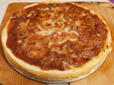 Mishy - Chicago deep dish Pizza

Drugie podejście. Coraz bliżej oczekiwań choć i ta...