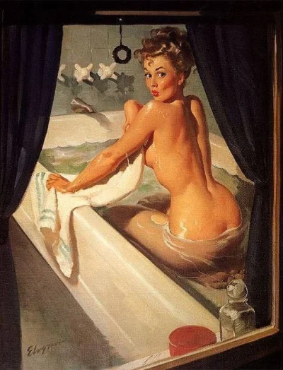 kaosha - #sztuka #art #obrazy #malarstwo
Gil Elvgren