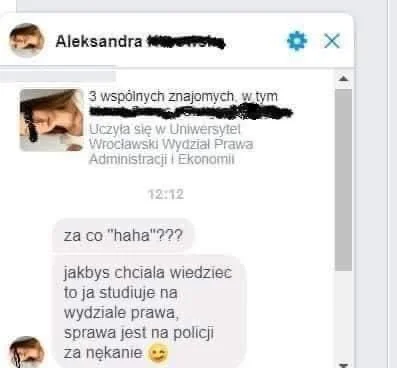 l.....e - Jakie k%#@a "haha"?!

#studenciprawa #heheszki #facebook