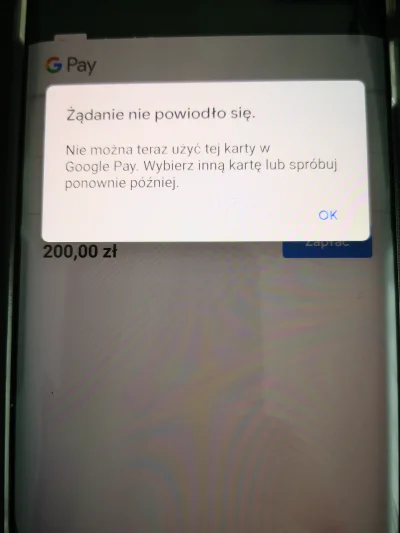 Verthil - @ZespolmBanku Czy jest jakiś problem z płatnościami przez Google Pay kartam...