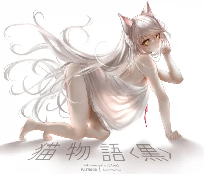 zabolek - #randomanimeshit #anime #tsubasahanekawa #monogatari #blackhanekawa #nekomi...