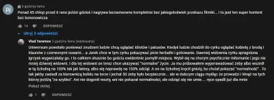 SumOlimpijczyk - W punkt te dwa komentarze pod dzisiejszym filmem Jareczka, co tu wię...